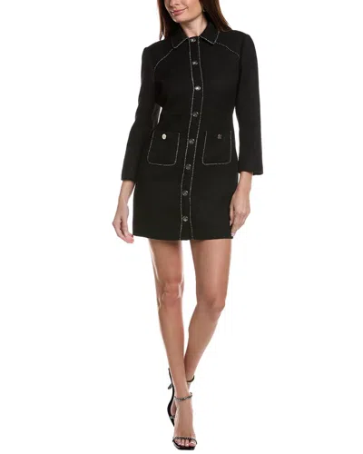 MAJE MAJE WOVEN MIDI DRESS