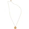 Maje Zodiac Medal In Pisces