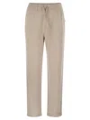 Majestic Trousers With Drawstring Waist