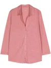 Majestic Linen-blend Jersey Cardigan