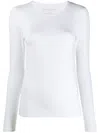 Majestic Filatures Ally T-shirt Clothing In Blanc
