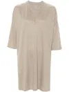 Majestic Filatures Linen Blend Tunic Dress