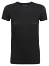 MAJESTIC MAJESTIC T-SHIRTS AND POLOS BLACK