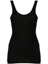 Majestic Ribbed Viscose Tank Top