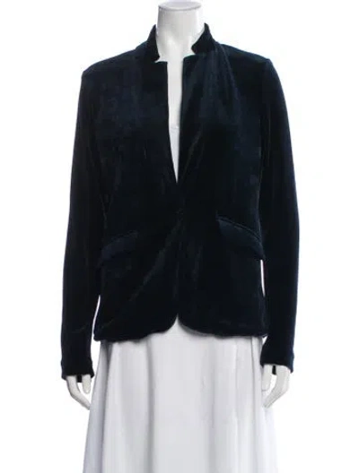 Pre-owned Majestic Blazer In Blue