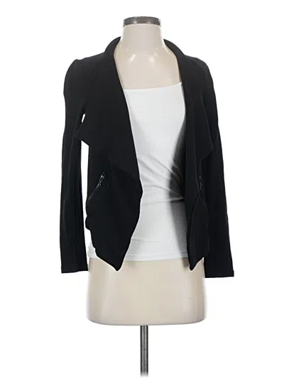 Pre-owned Majestic Blazer Jacket In Black