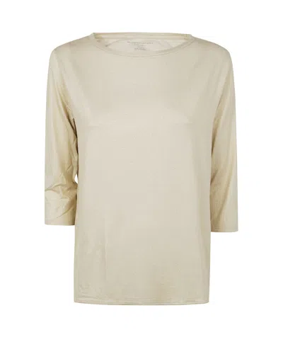 MAJESTIC METALLIC-THREADING SWEATER