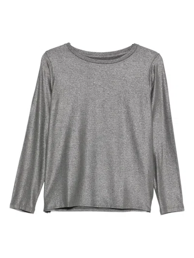 Majestic Boat-neck T-shirt In Gray