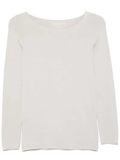 Majestic Boat-neck T-shirt In Neutrals