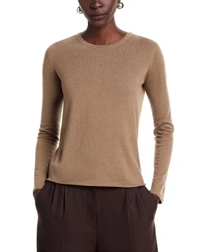 MAJESTIC CASHMERE CREWNECK TOP