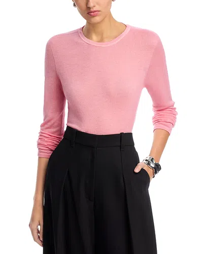 MAJESTIC CASHMERE CREWNECK TOP