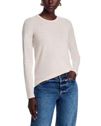Majestic Cashmere Crewneck Top In Multi