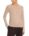 Majestic Cashmere Crewneck Top In Neutral