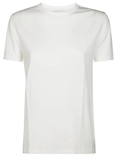 Majestic Col Rond Mc In White