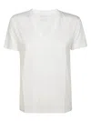 Majestic Short Sleeves V Neck Sweater