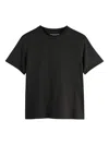 Majestic Cotton T-shirt In Black
