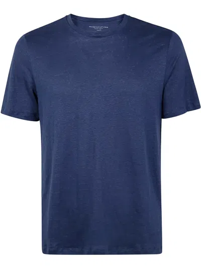 Majestic Cotton T-shirt In Blue