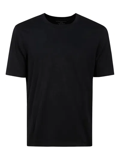 Majestic Cotton T-shirt In Blue