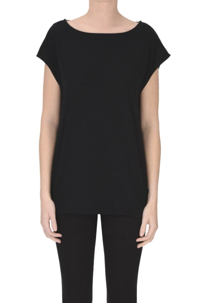 Majestic Cotton Top In Black