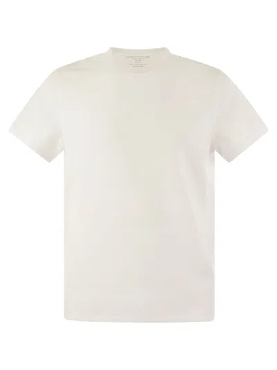 MAJESTIC CREW-NECK COTTON T-SHIRT