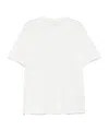 Majestic Short-sleeve Crew-neck T-shirt In Milk