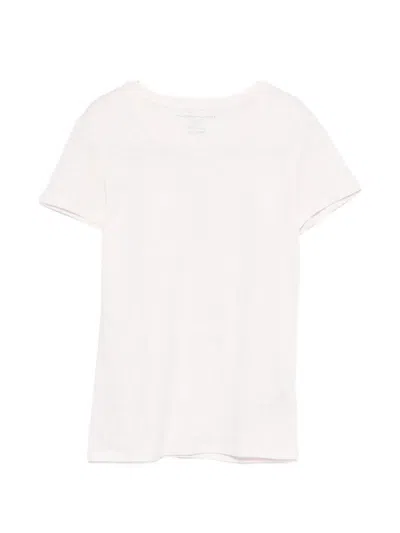 Majestic Crew-neck Short-sleeve T-shirt In Neutral