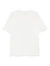 Majestic Short-sleeve Crew-neck T-shirt In White