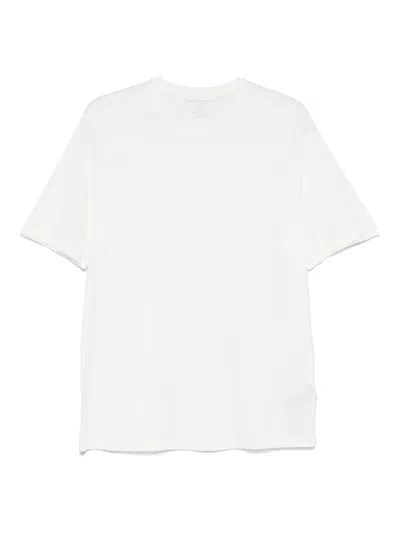 Majestic Crew-neck Short-sleeve T-shirt In White