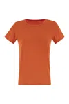 Majestic Crew Neck Short Sleeved Cotton T Shirt
