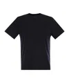 Majestic Short-sleeved T-shirt In Lyocell And Cotton