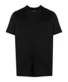 Majestic Organic-cotton Crew-neck T-shirt In Black