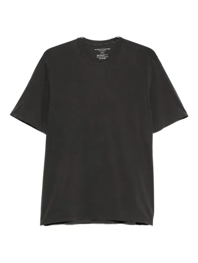 Majestic Crew-neck T-shirt In Black