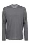 Majestic Crew-neck T-shirt In Silk And Cotton
