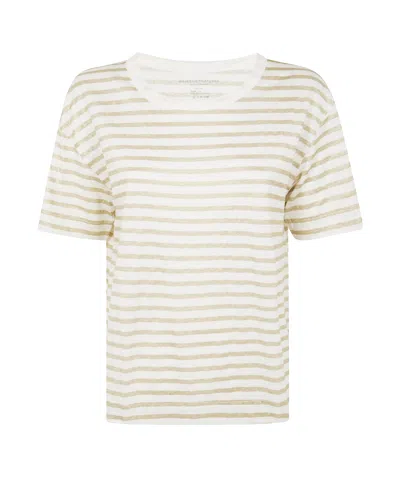 MAJESTIC STRIPED T-SHIRT