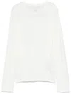 Majestic Jersey T-shirt In Beige