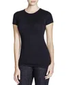 Majestic Crewneck Tee In Noir