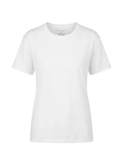 Majestic Crew-neck T-shirt In White