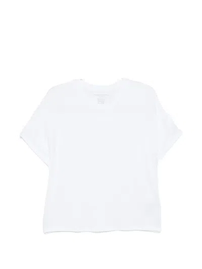 Majestic Crew-neck T-shirt In White