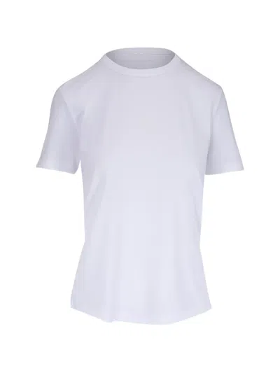 Majestic Crew-neck T-shirt In White