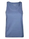 Majestic Debardeur Scoop-neck Tank Top In Blue