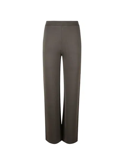 Majestic Elasticated-waistband Straight-leg Trousers In Multi