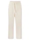 Majestic Extra-fine Viscose Trousers In Neutral