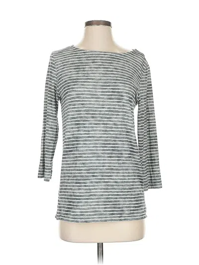Pre-owned Majestic Filatures 3/4 Sleeve T-shirt In Gray