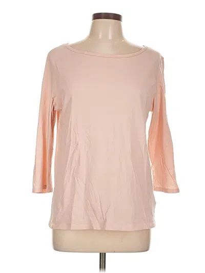 Pre-owned Majestic Filatures 3/4 Sleeve T-shirt In Pink