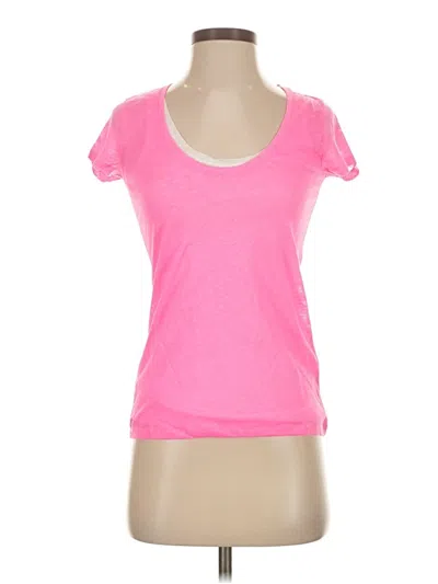 Pre-owned Majestic Filatures Active T-shirt In Pink