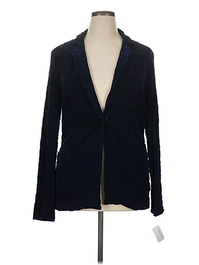Pre-owned Majestic Filatures Blazer Jacket In Blue
