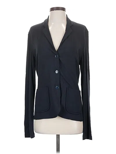 Pre-owned Majestic Filatures Blazer Jacket In Blue