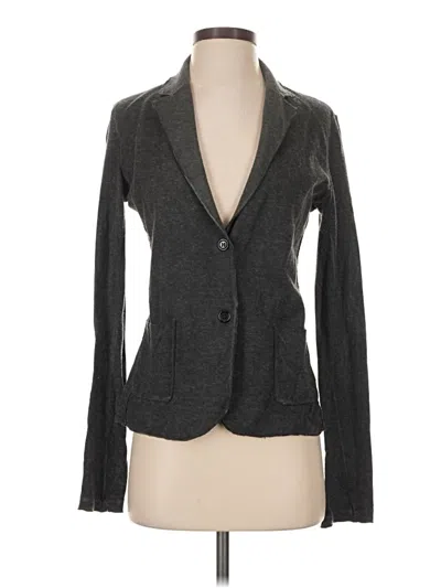 Pre-owned Majestic Filatures Blazer Jacket In Gray