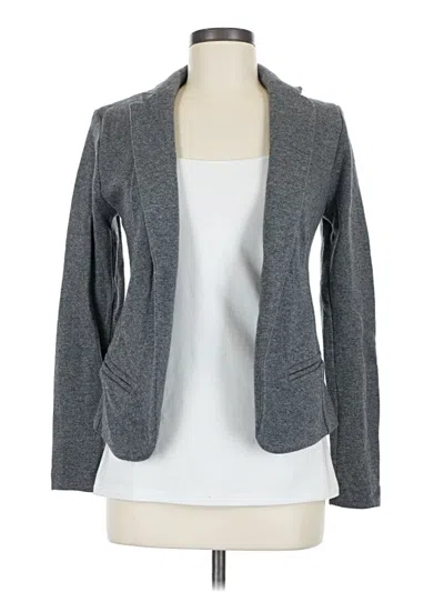 Pre-owned Majestic Filatures Blazer Jacket In Gray