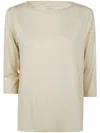 Majestic Metallic-threading Sweater In Grey